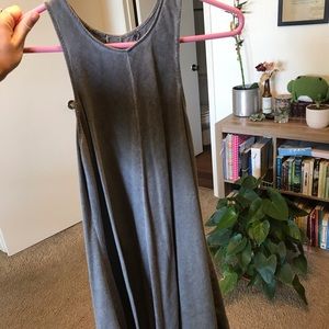 Fox Circle skirt high neck dress